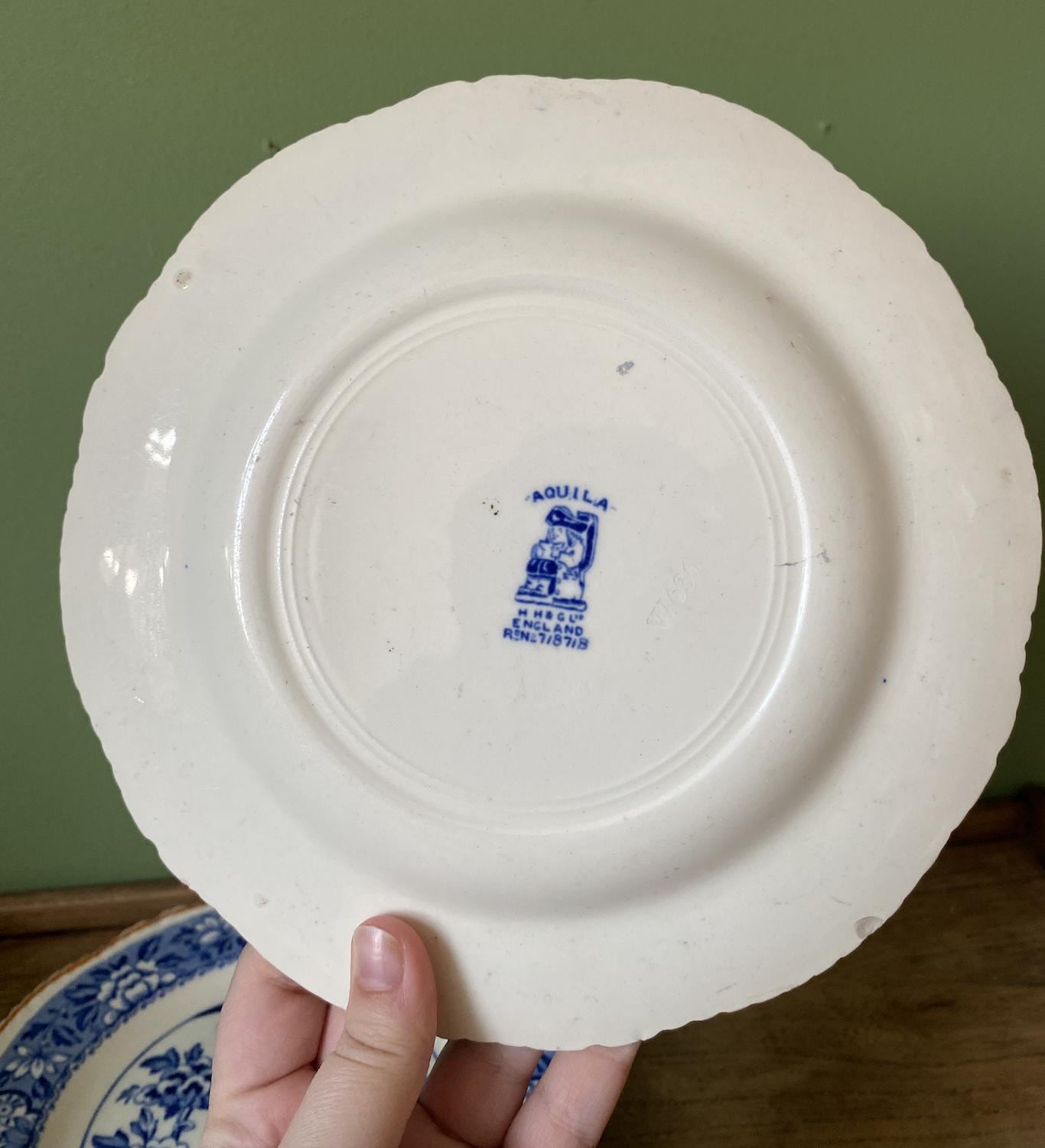 Pair of Hale Hancock and Godwin Aquila Side Plates