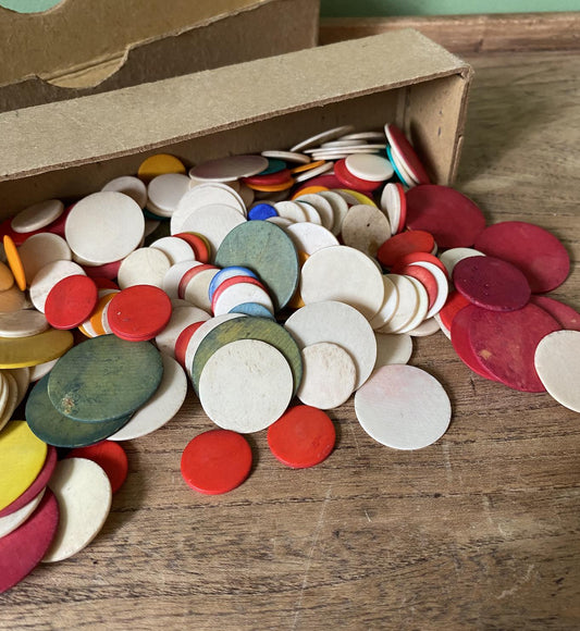 Selection of Tiddlywinks Counters