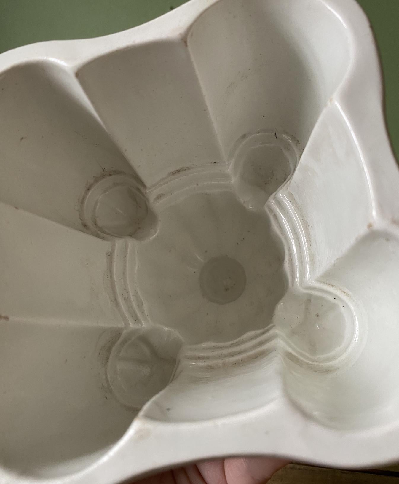 Copeland White Taj Mahal Blancmange | Jelly Ceramic Mould