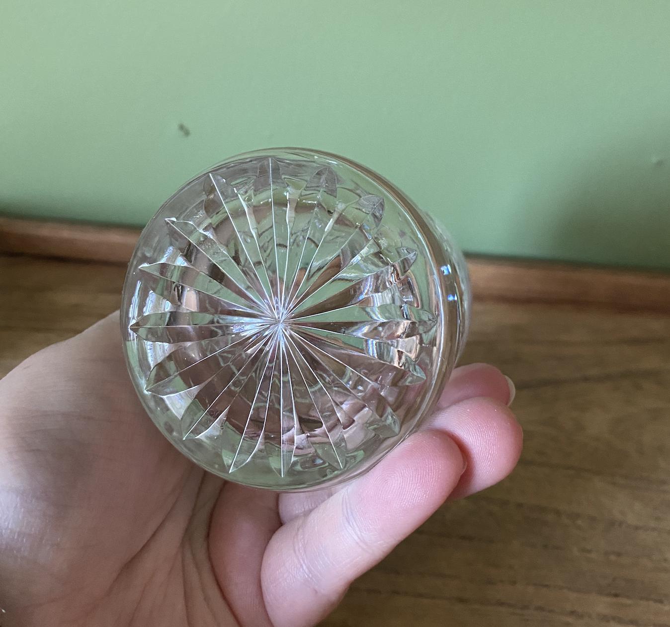 Cut Glass Sugar | Condiment Pot