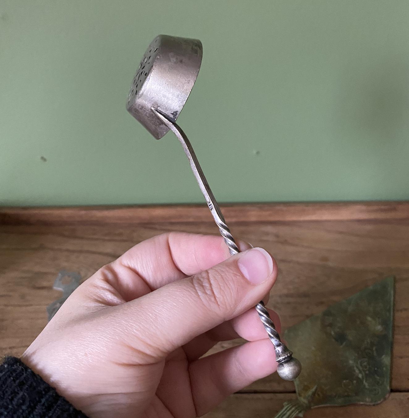 Antique Handled Straining| Sifter Ladle | Spoon