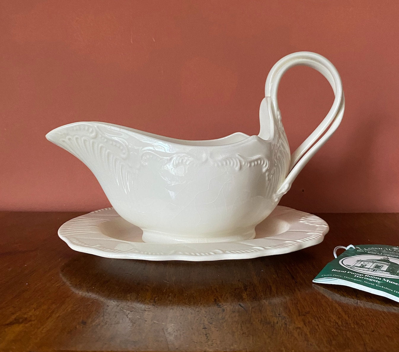 Classic Creamware Leedsware Gravy Boat | Harrogate