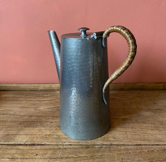 English 1960s Pewter Coffee Pot