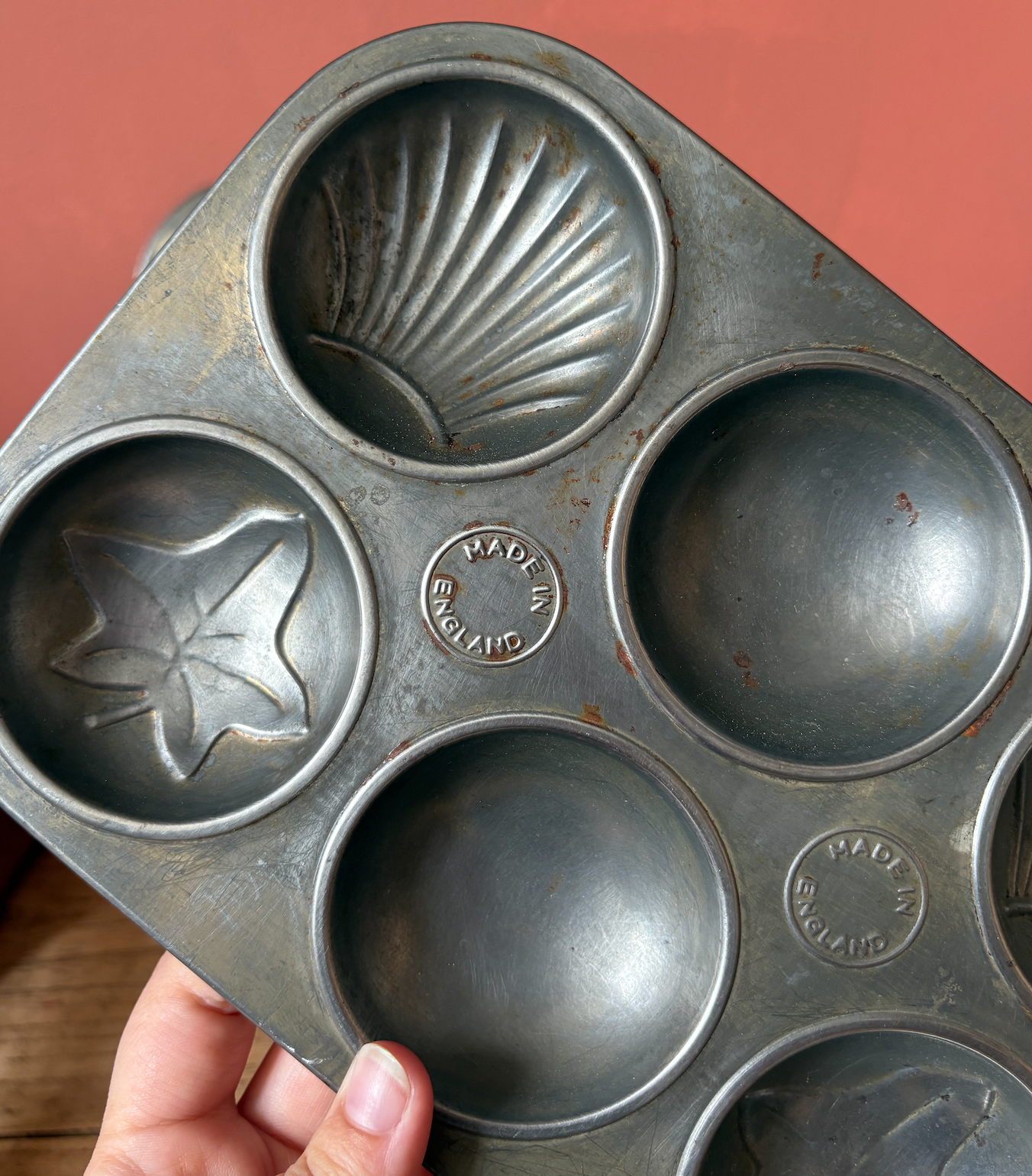 Pair of 6 Space Cake Trays