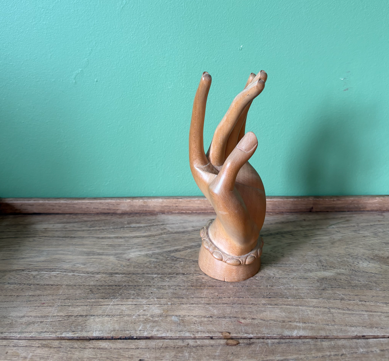 Wooden Ring Hand
