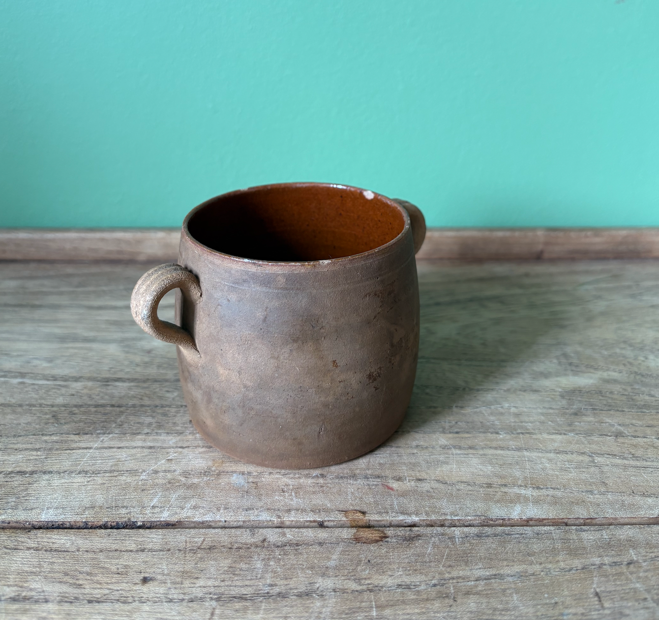 Short Two Handled French Pot
