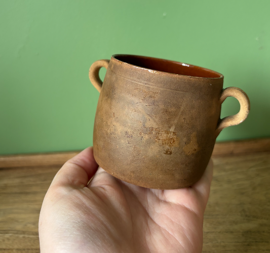 Short Two Handled French Pot