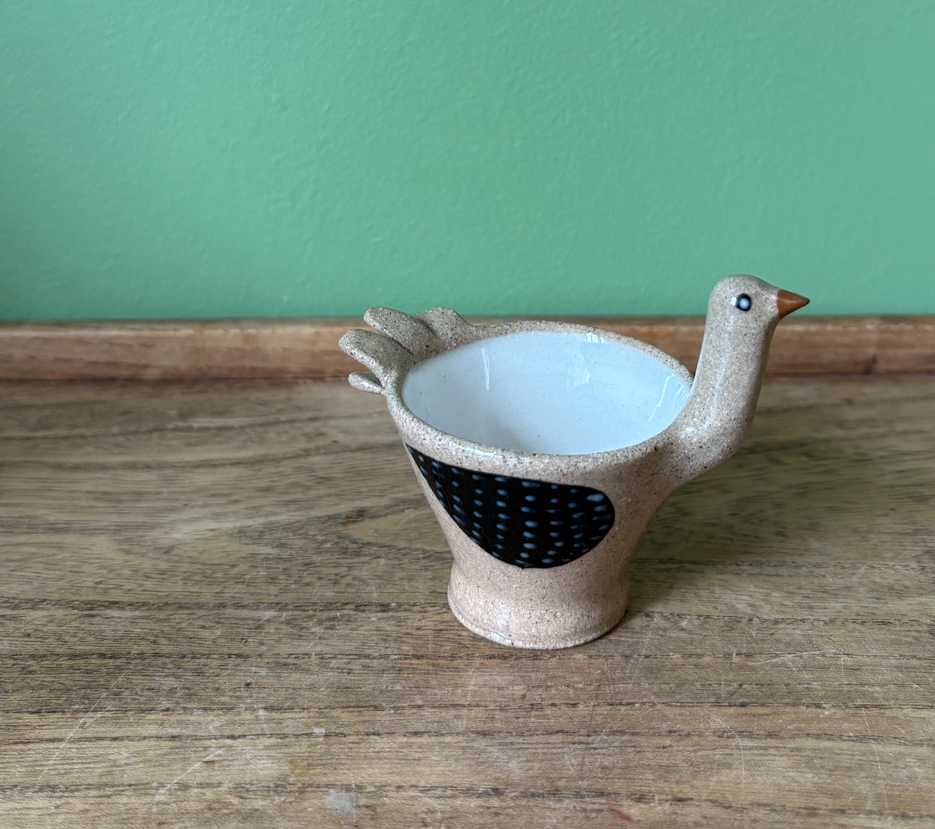 Stoneware Chicken Egg Cup