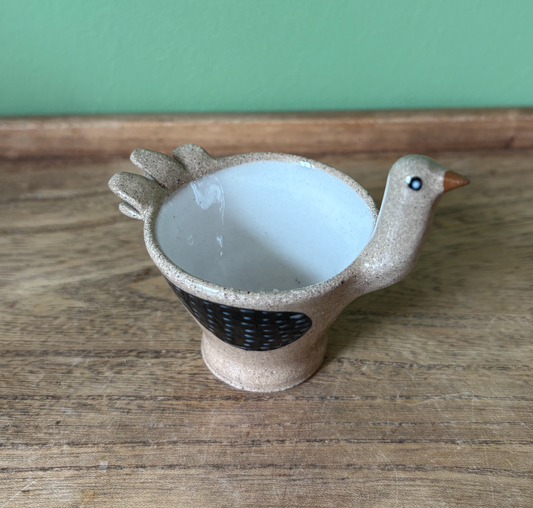 Stoneware Chicken Egg Cup