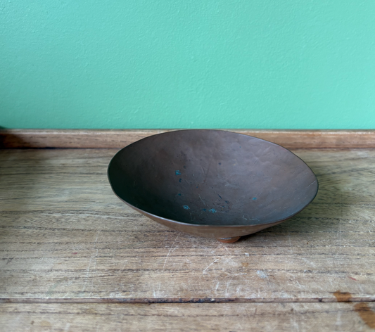Shallow Copper Dish