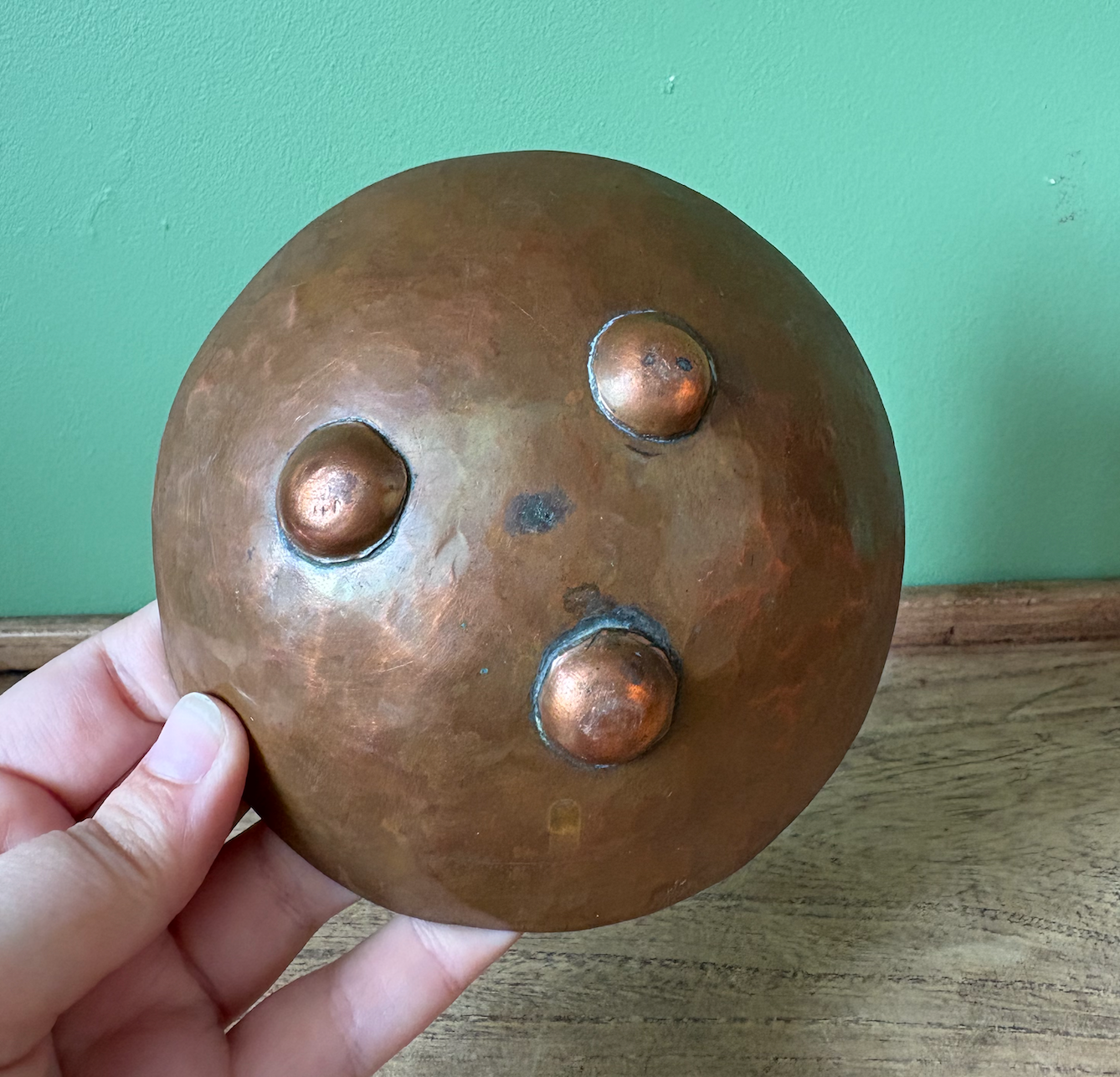 Shallow Copper Dish