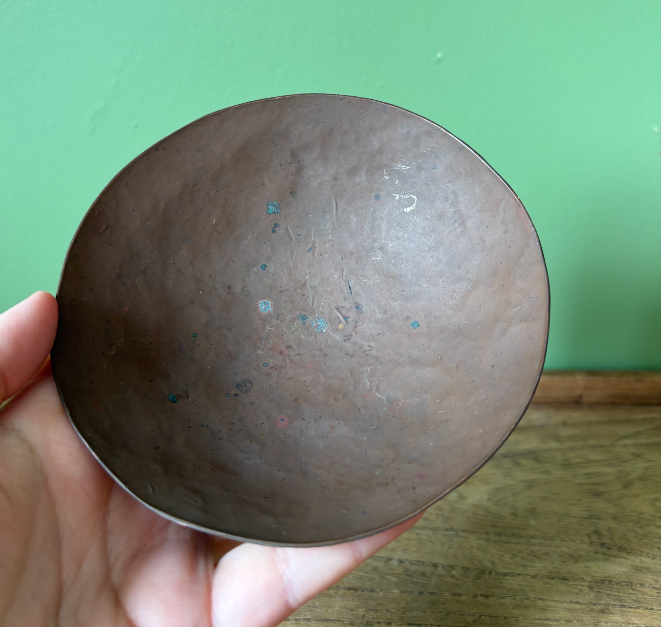 Shallow Copper Dish