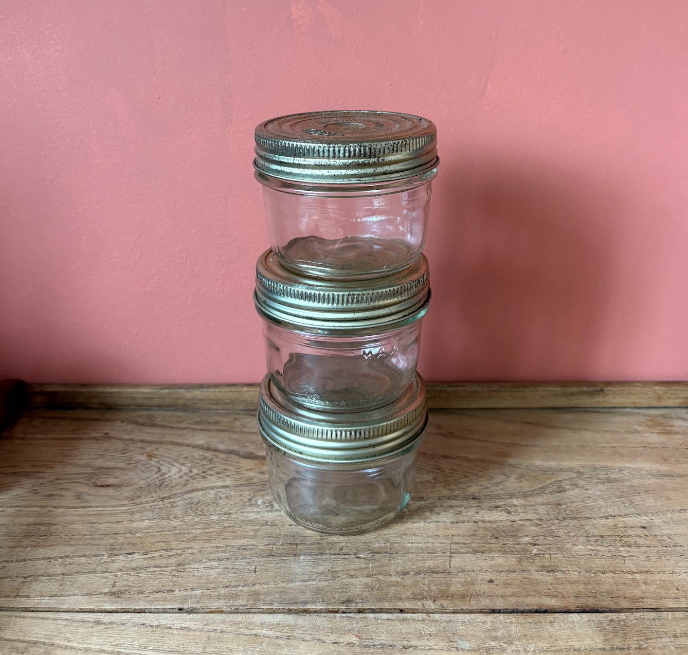 Set of 3 Le Parfait Familia Swiss Jars