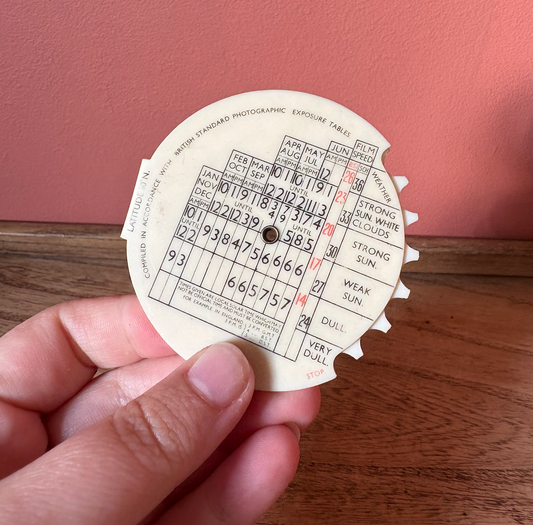 Johnston Standard Photograph Exposure Calculator