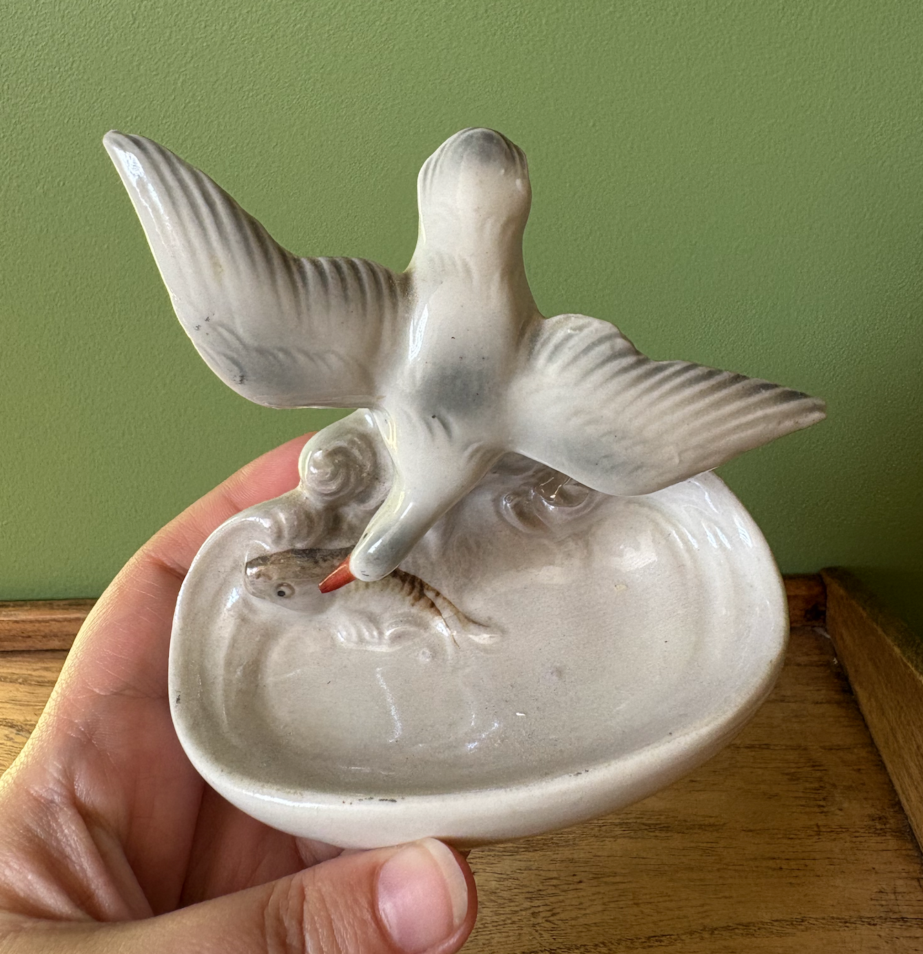 Lustre Seagull Trinket Dish
