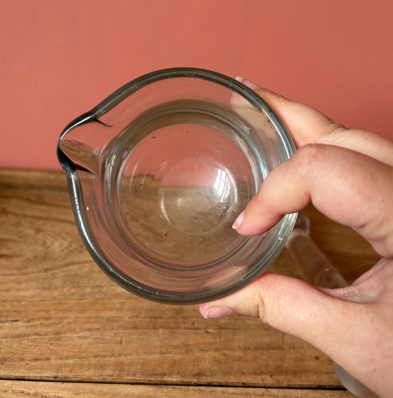 Early Glass Mortar & Pestle