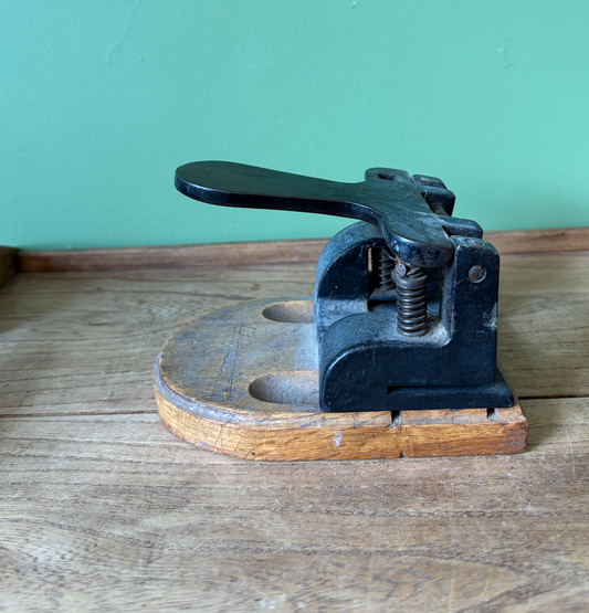 Industrial Style Hole Punch