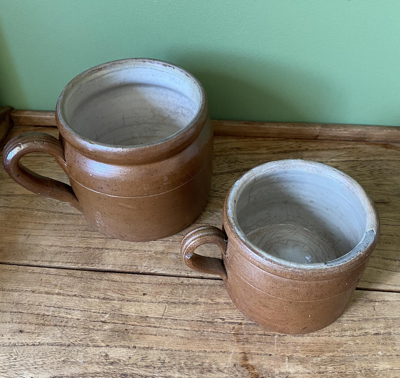 French Confit Mug Pots | Planters | Cutlery Storage