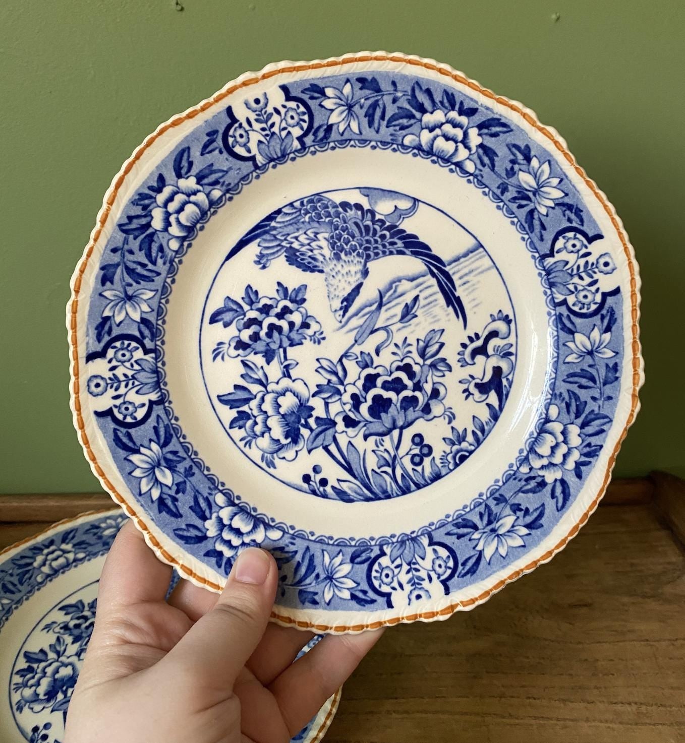 Pair of Hale Hancock and Godwin Aquila Side Plates
