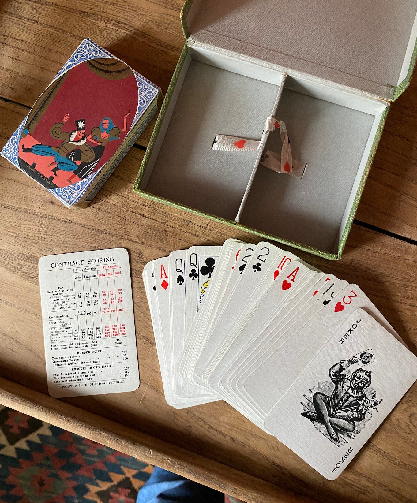 Boudoir Double Set of Dancer Playing Cards