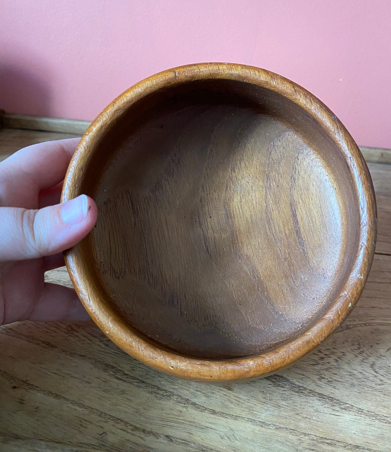 Dolphin Teakwood Snack Bowl