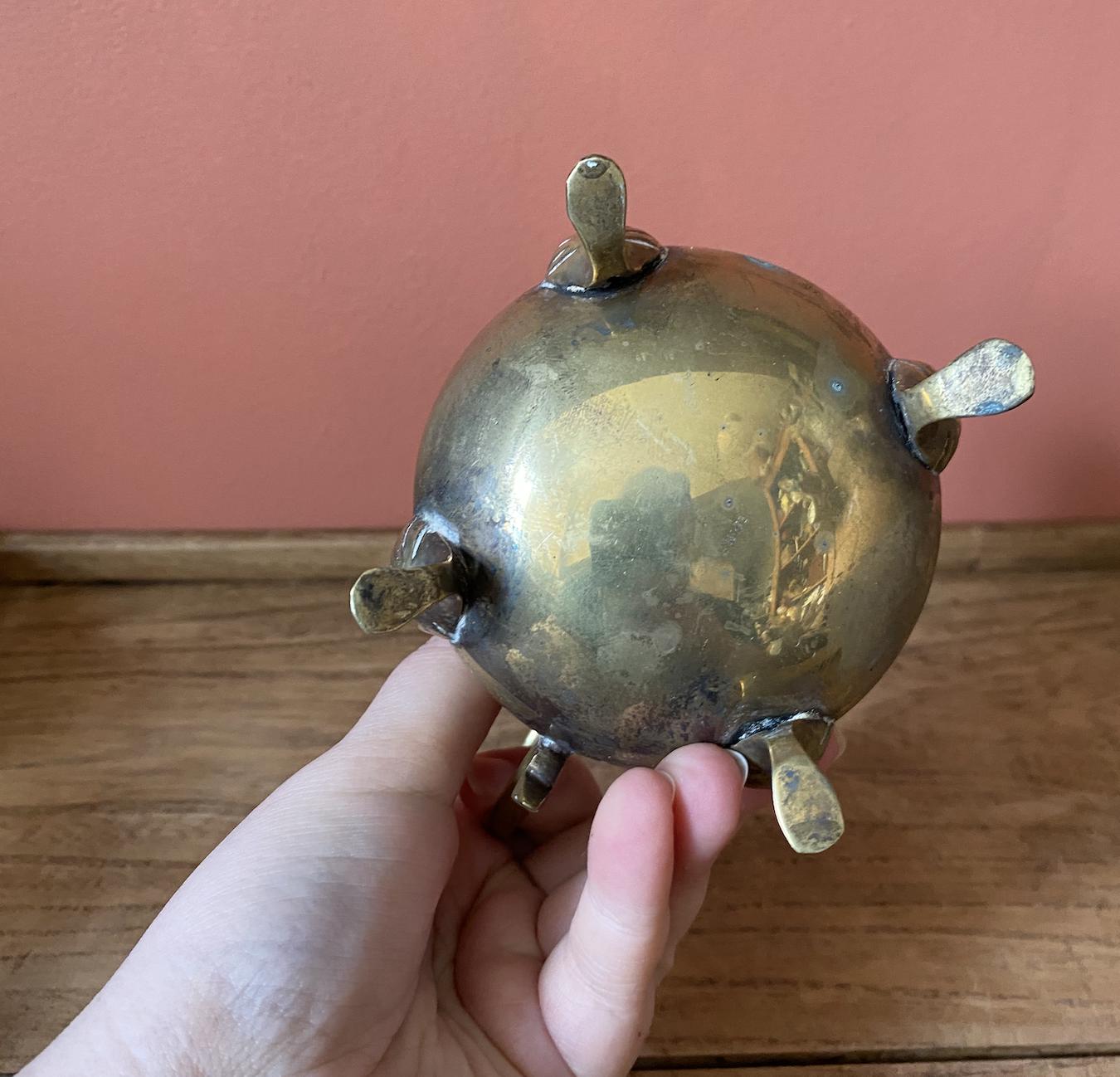 Vintage Jug with Lions Feet