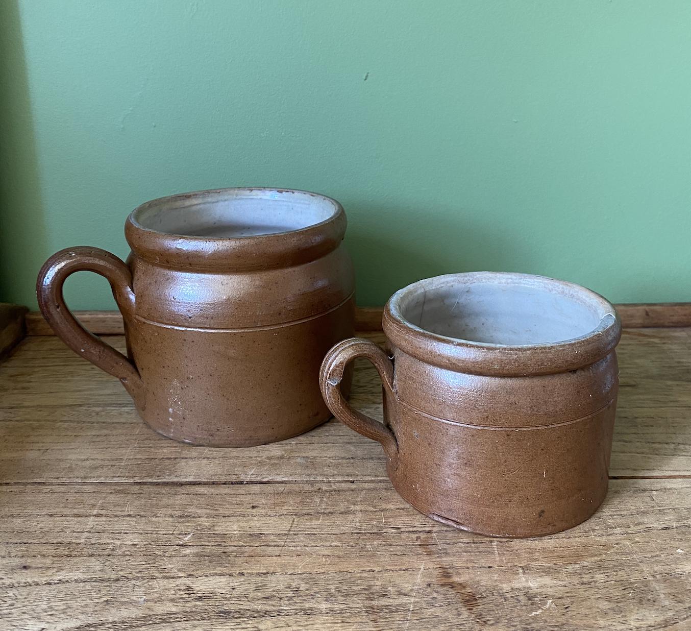 French Confit Mug Pots | Planters | Cutlery Storage