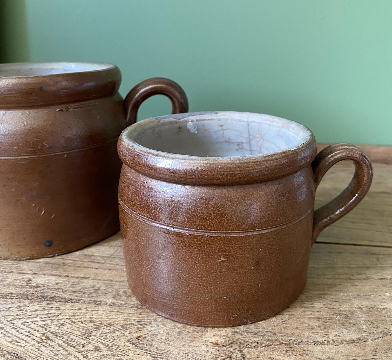 French Confit Mug Pots | Planters | Cutlery Storage