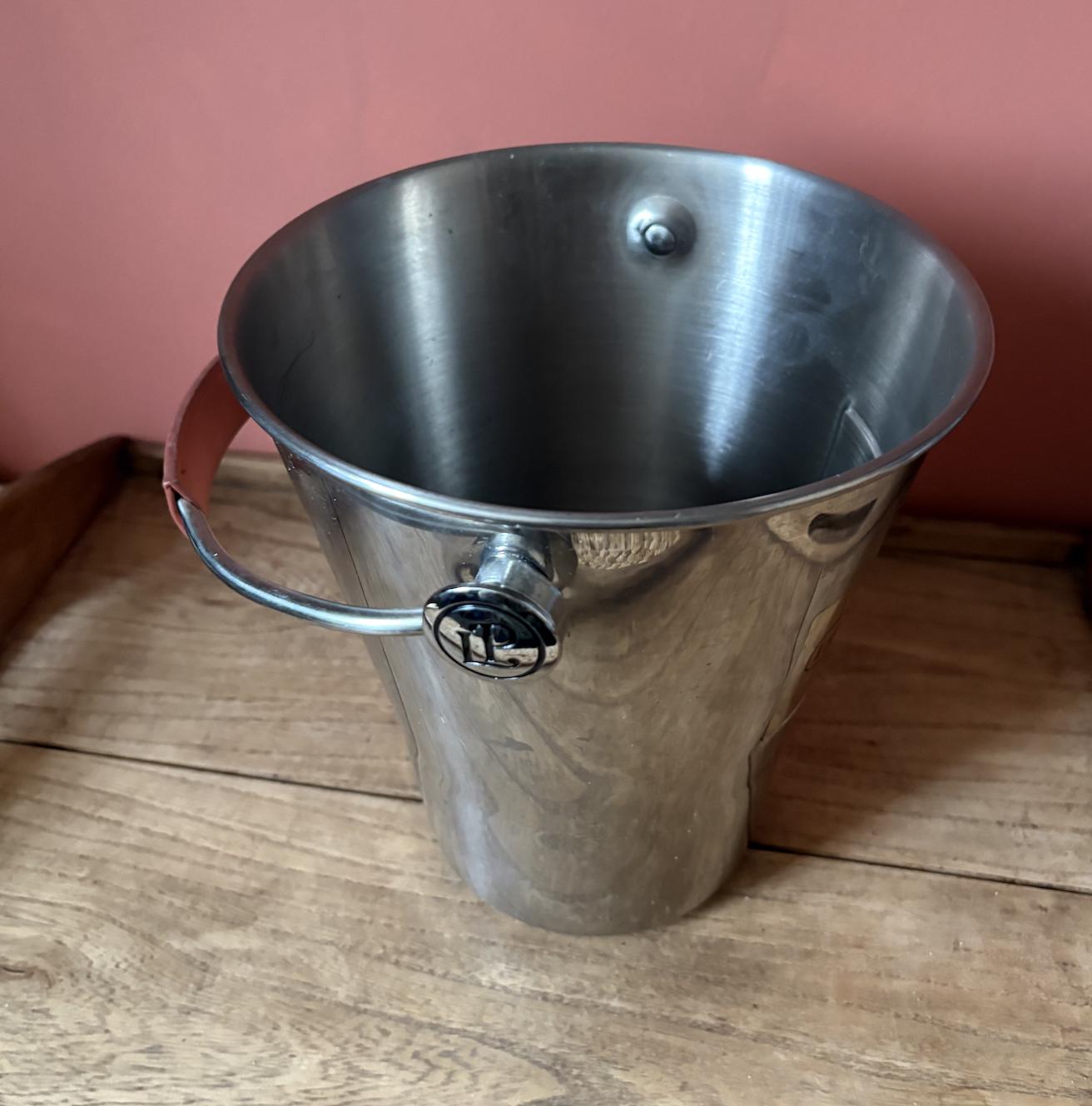 Laurent Perrier Champagne Ice Bucket with Leather handle