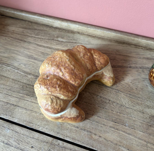Ceramic Croissant Shaped Container