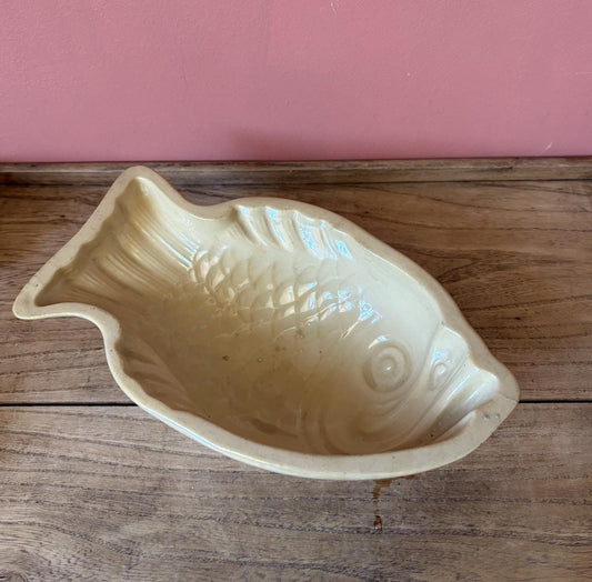 Fish Shaped Ceramic Food Mould