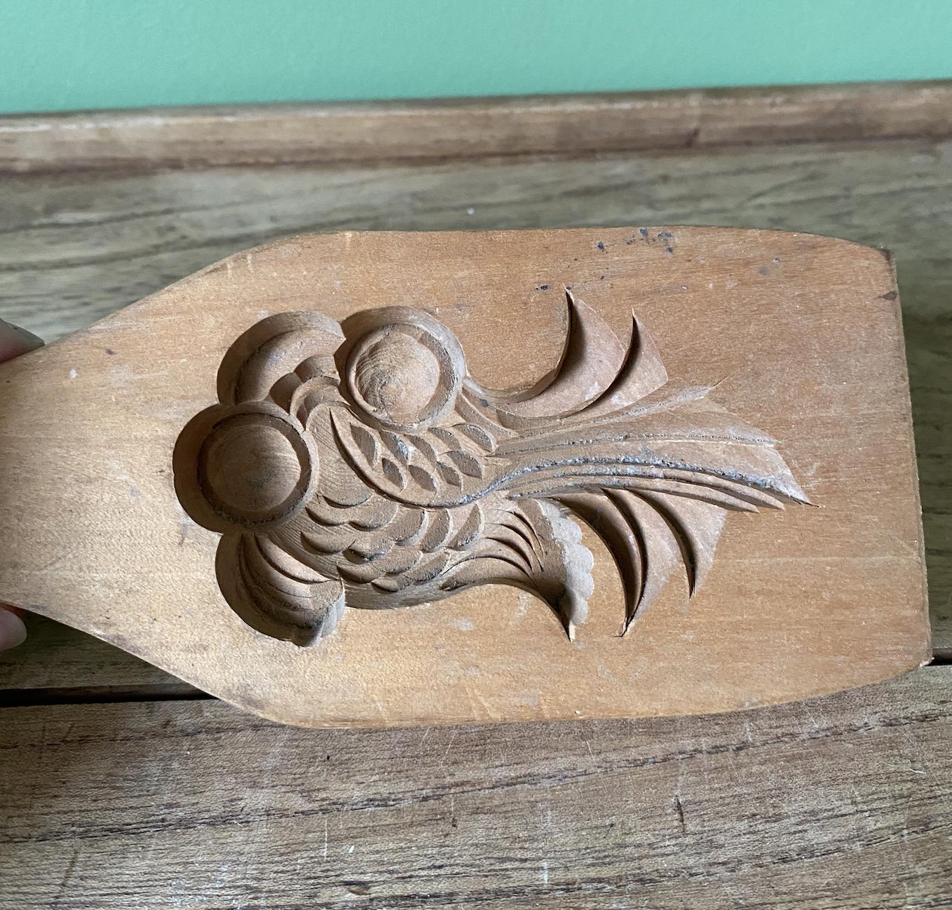 Wooden Koi Fish Baking Mould | Cookie | Butter