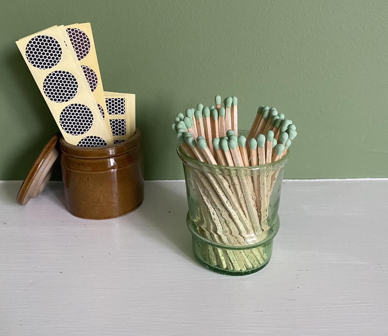 Recycled Green Glass Beldi Cup - Mint Green Matches