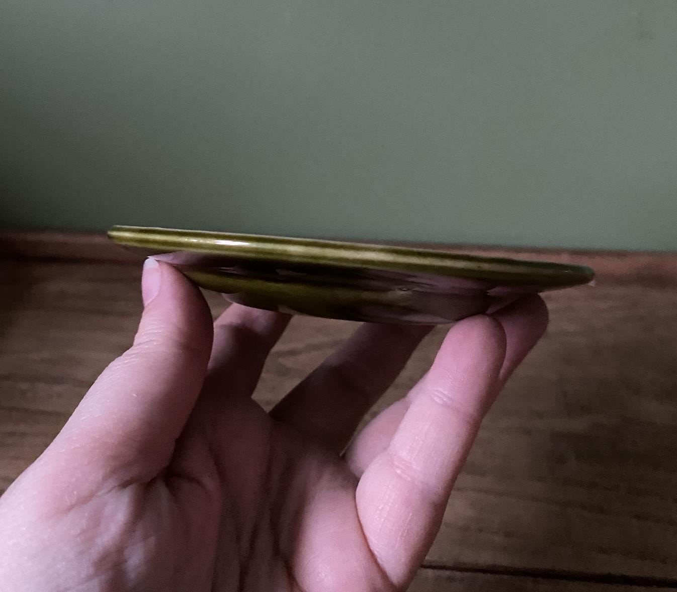 Vintage Celtic CONNEMARA Erin Green Mini Plate