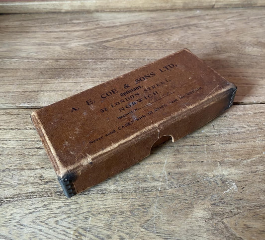 A. E. Coe & Sons Ltd Opticians Glasses Repair Box