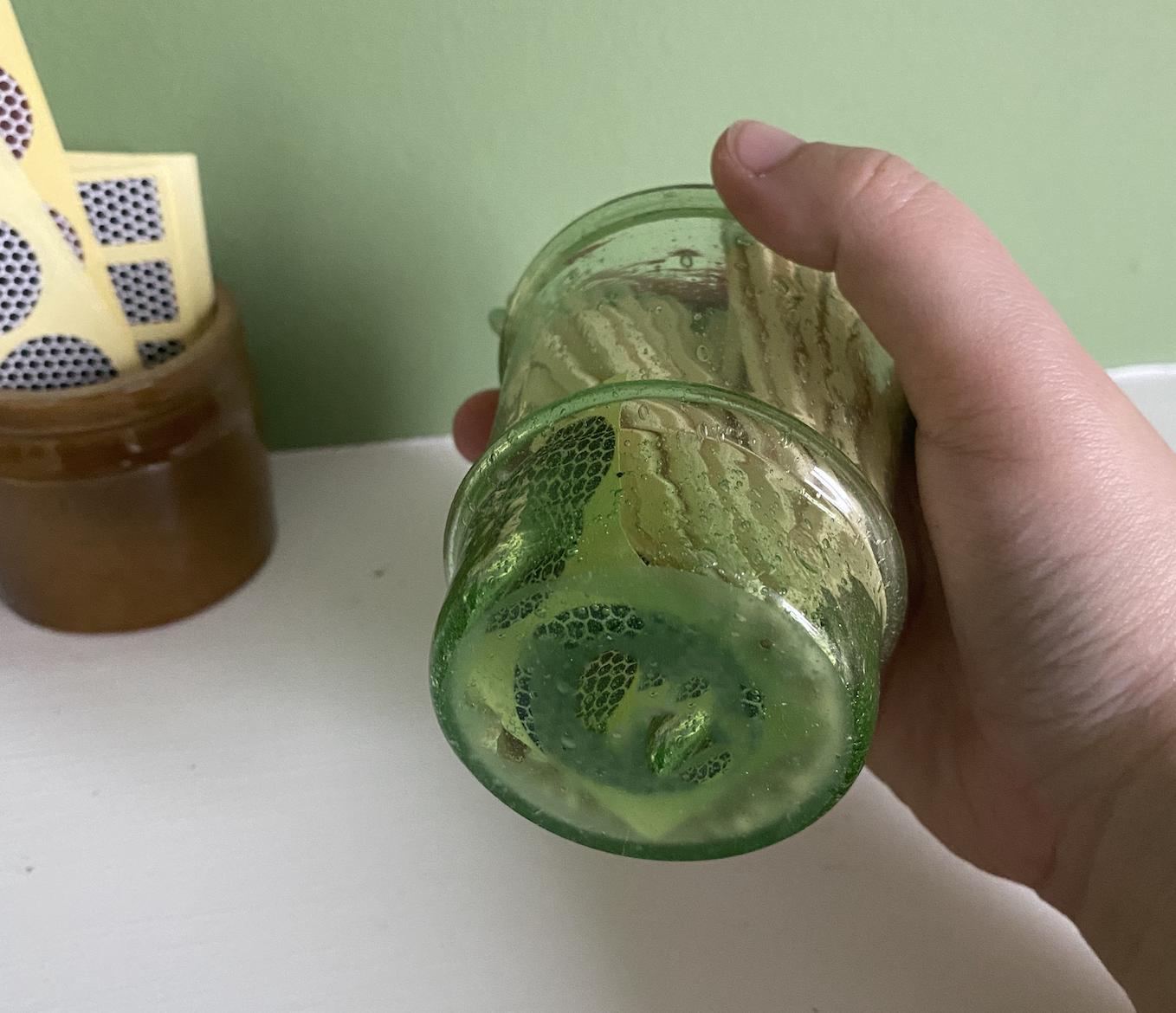 Recycled Green Glass Beldi Cup - Mint Green Matches