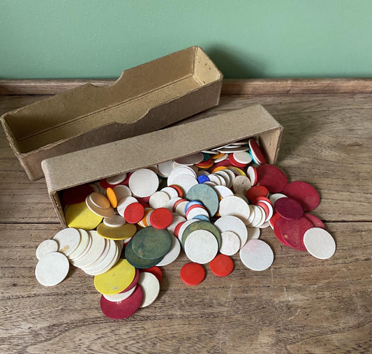 Selection of Tiddlywinks Counters
