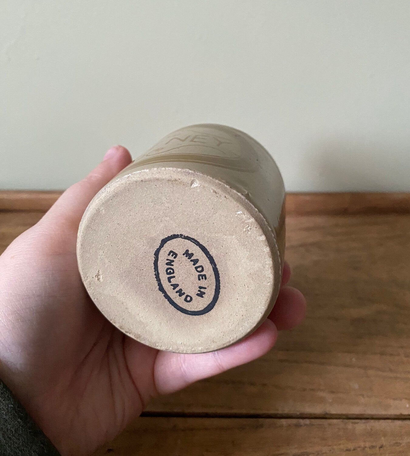 Stoneware Chutney Bottle with cork