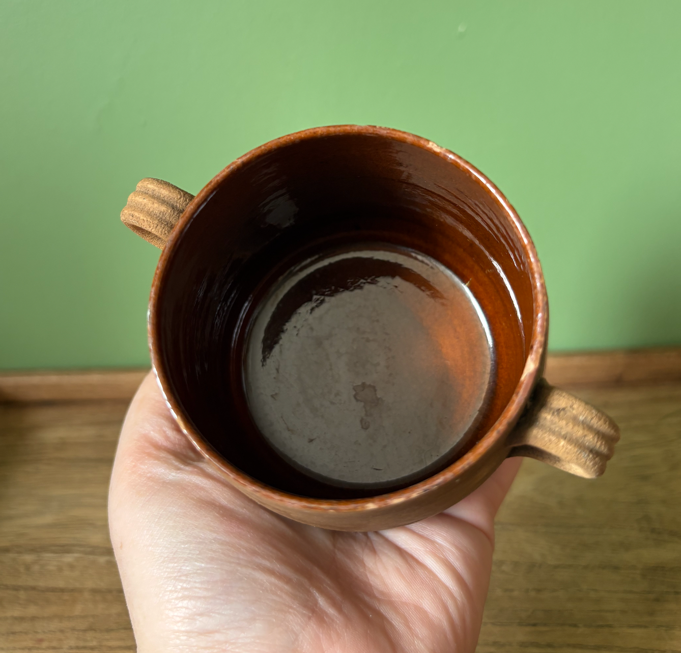 Short Two Handled French Pot