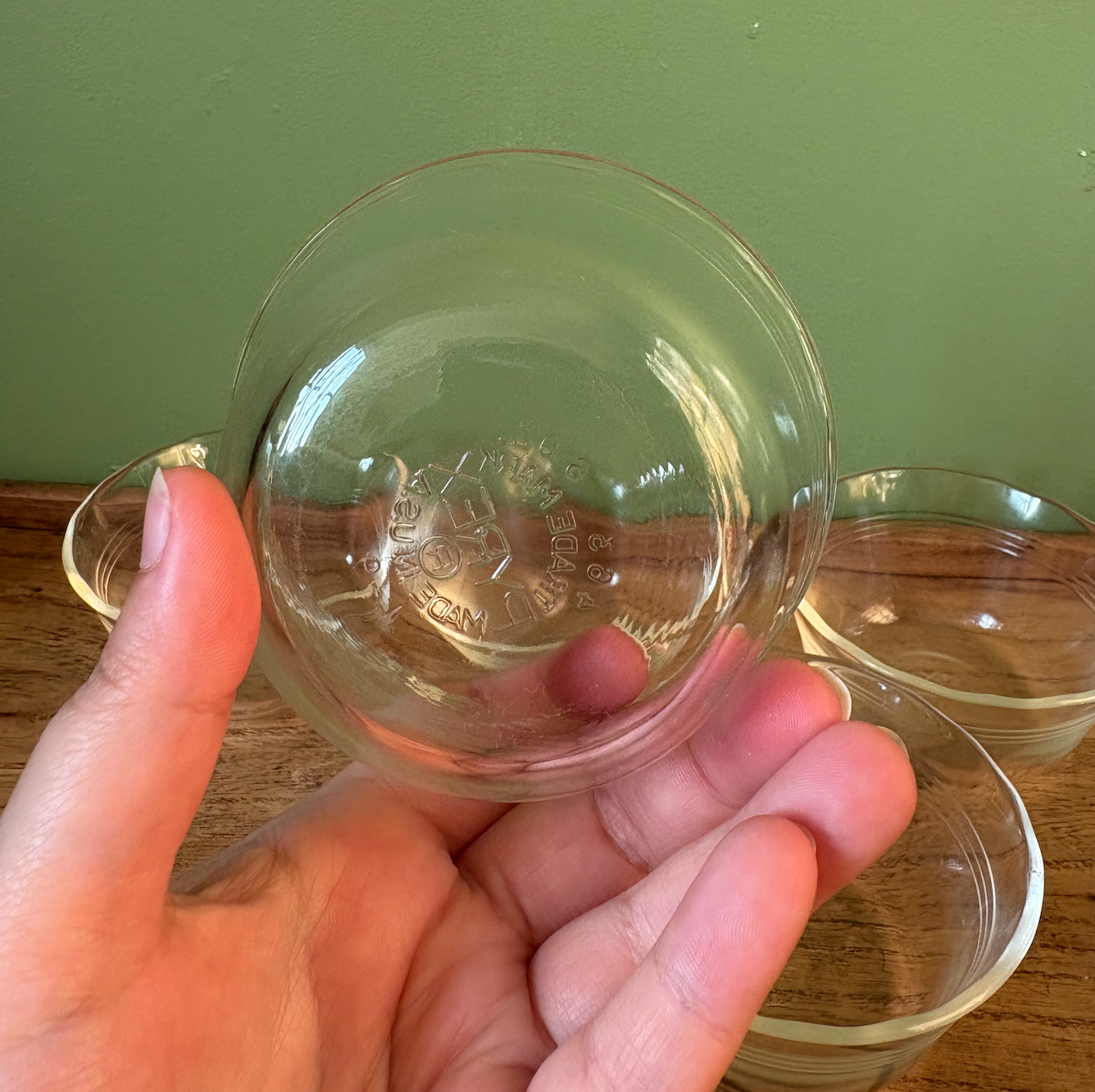 x5 Pyrex Custard Bowls