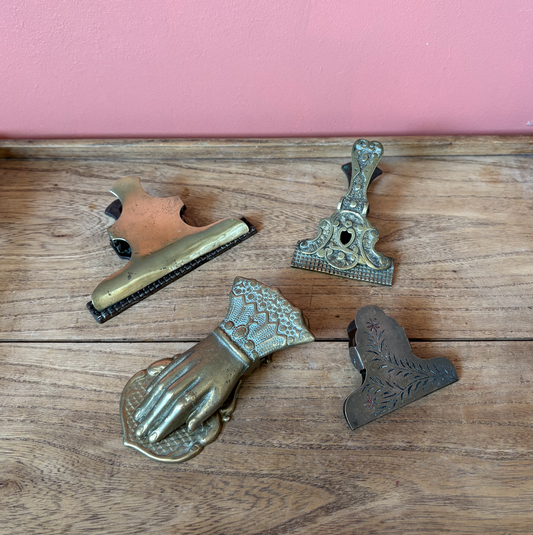 Varied Brass/Metal Paper Organisation Clips