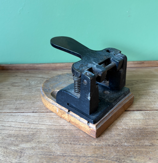 Industrial Style Hole Punch