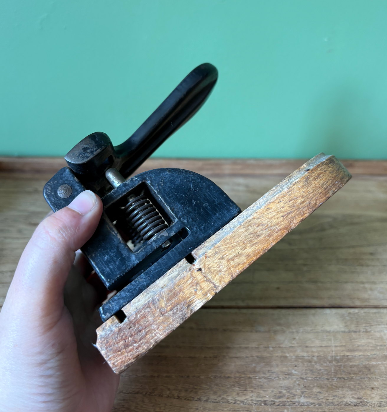 Industrial Style Hole Punch