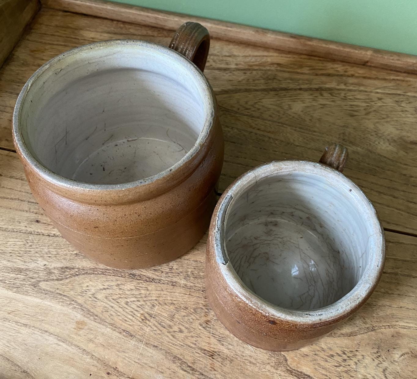 French Confit Mug Pots | Planters | Cutlery Storage