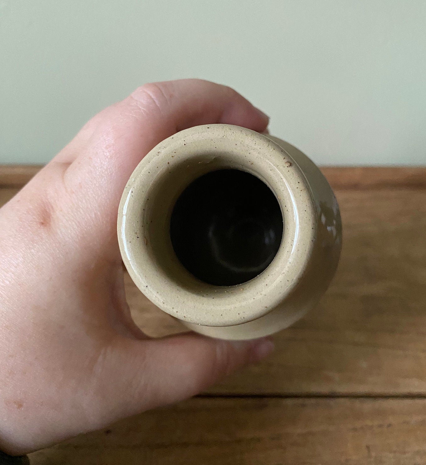 Stoneware Chutney Bottle with cork