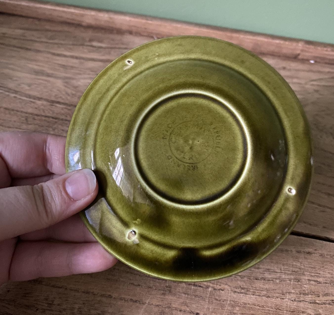 Vintage Celtic CONNEMARA Erin Green Mini Plate