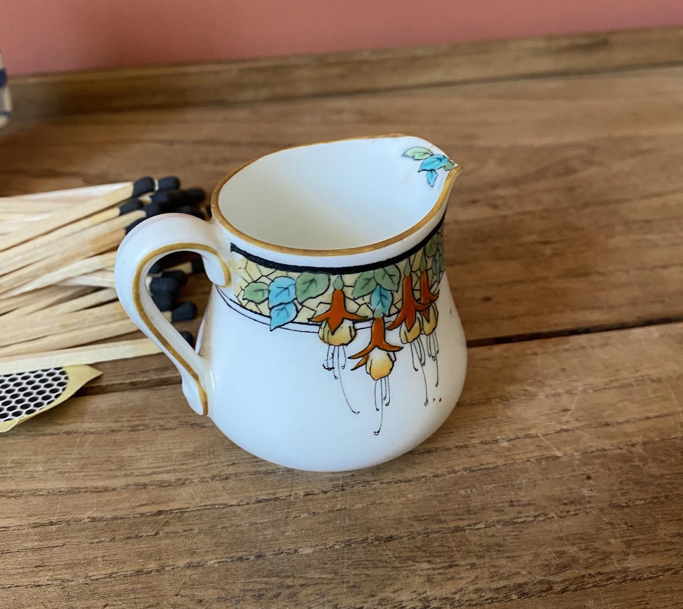 Royal Doulton Creamer Fuchsia Design