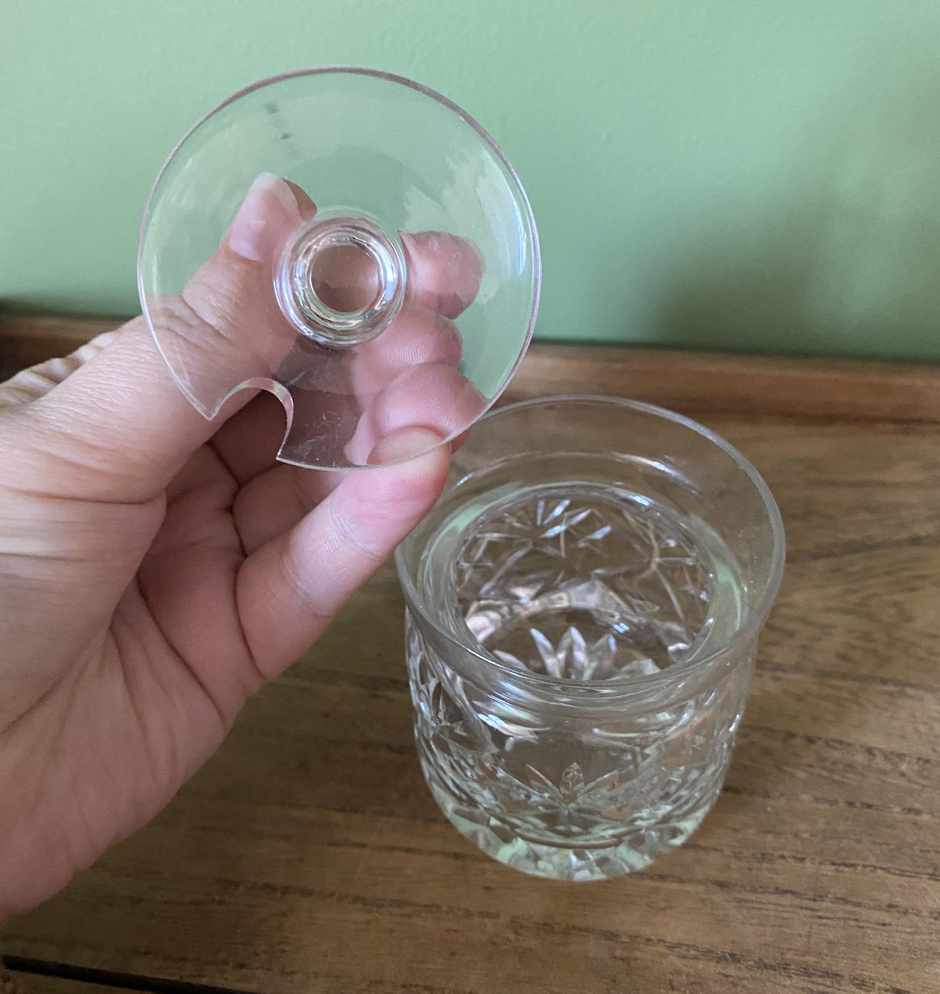 Cut Glass Sugar | Condiment Pot