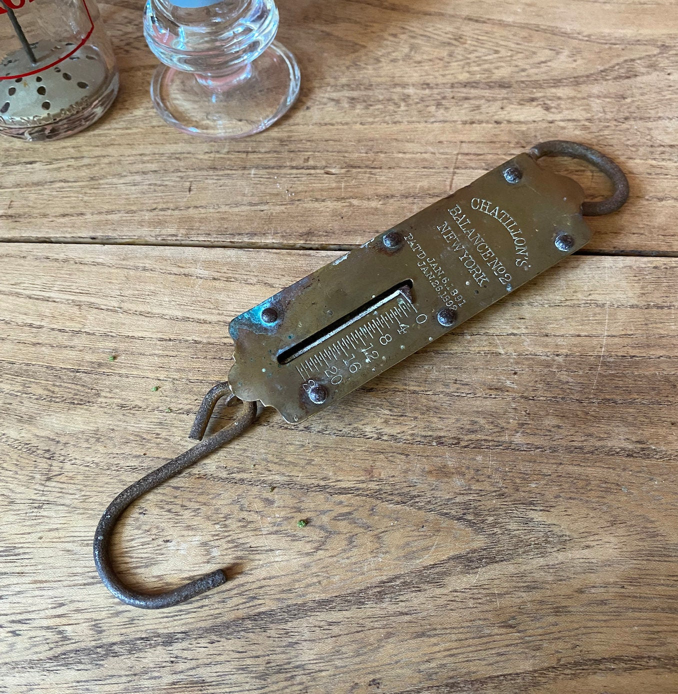 Chantillon's 24 lbs Balance Spring Scale
