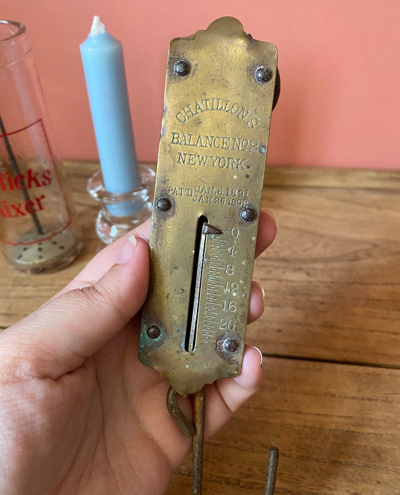 Chantillon's 24 lbs Balance Spring Scale